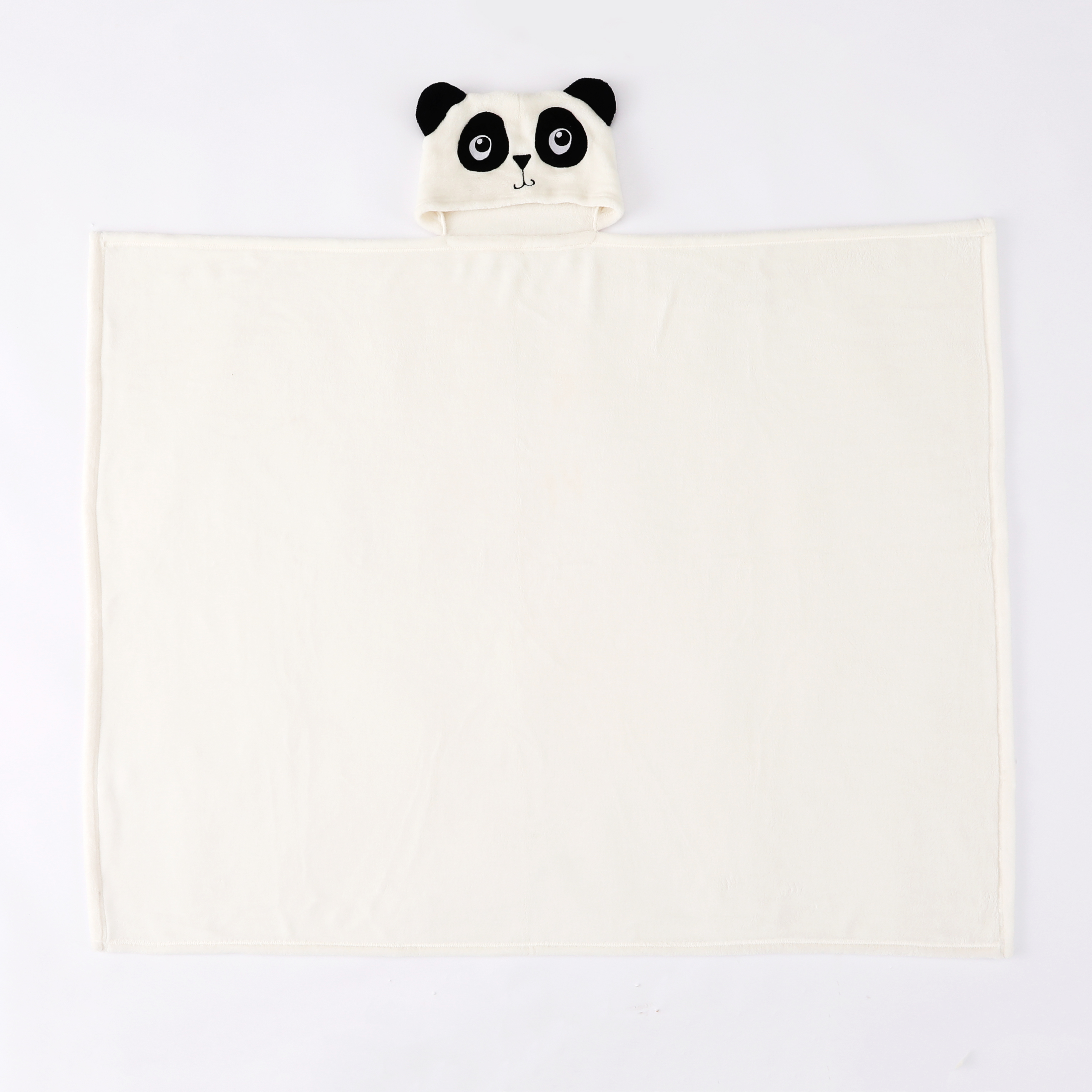 Panda Hooded Throw for Kids by Down Home - image 2 of 4