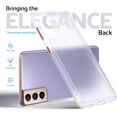 thumbnail image 2 of Zero Serie for Samsung Galaxy S21 Case 5G, [Wireless Charging Support] [Translucent Matte Thin Phone Case] Shockproof Slim Cover 6.2'', White, 2 of 14