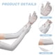 thumbnail image 2 of 1 par de guantes de protección solar largos y ajustables, guantes de protección solar con manga de hielo, manga de protección UV para mujer, protección de brazo de verano, 2 of 5