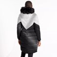 thumbnail image 2 of Dare 2B - Chaqueta Julien Macdonald Suppression Contraste para Mujer (Plateado, Negro) Dare 2B UTRG8528_silverblack, 2 of 6