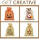 thumbnail image 4 of 30 bolsas de arpillera con cordón de 9,5 x 13,5 cm, pequeñas bolsas de arpillera para regalos, bodas, fiestas, manualidades, regalos, aperitivos y joyas, colores variados., 4 of 9