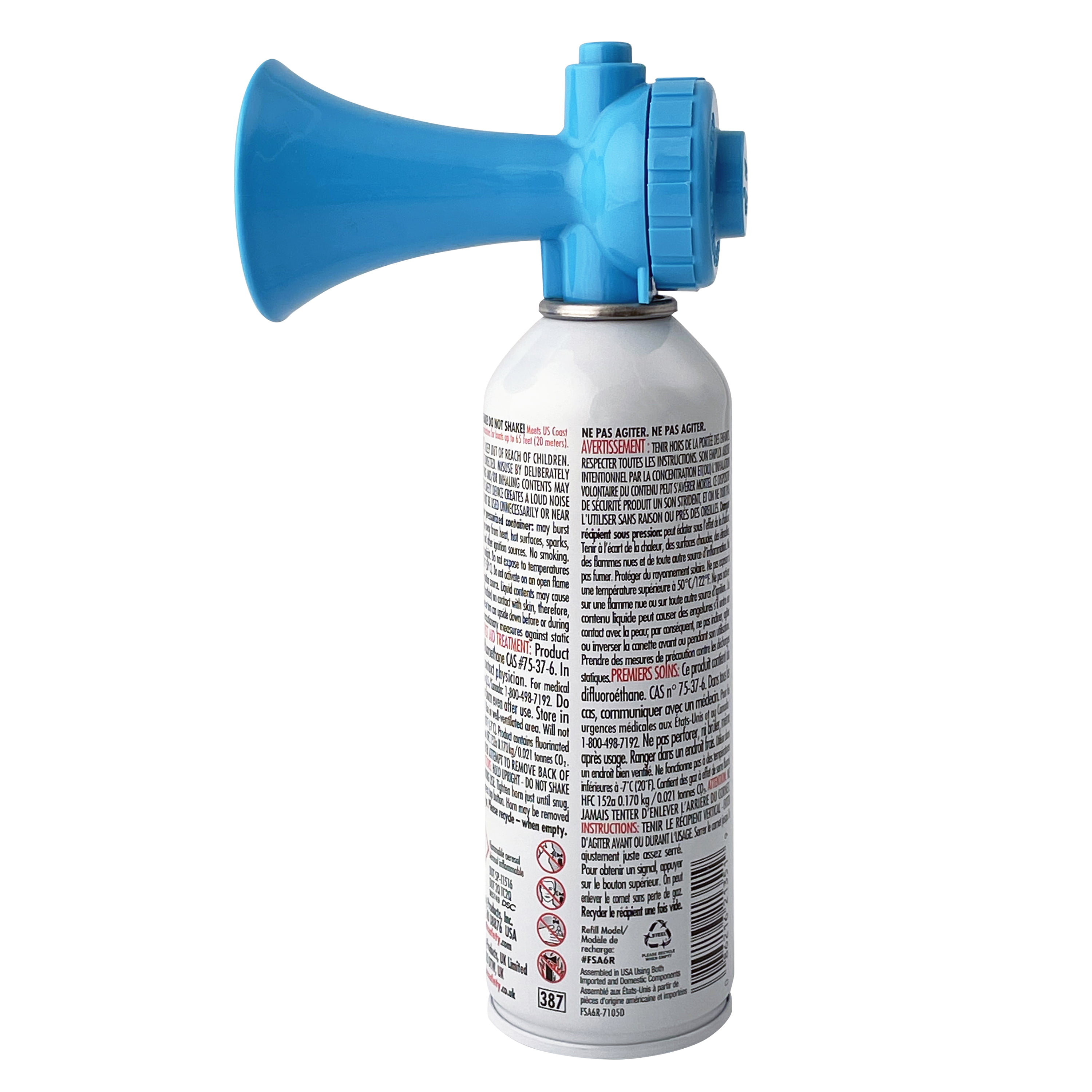 1X High Tone Aerosol Air Horn Sport Party Graduate Safety Very Loud Noise Maker