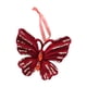 thumbnail image 3 of Árbol de Navidad colgante decoración multifuncional creativa roja flocada Navidad Mariposa, 3 of 9