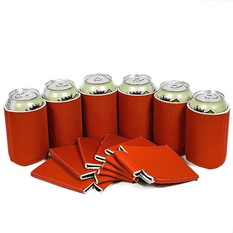 Blank Beer Can Cooler Sleeve Soft Insulated Can Sleeve for Soda Beer