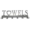 thumbnail image 1 of Towel Hanger Wall Hook Gold Metal Yellow 34CM Rustproof for Bathroom Kitchen Entryway, 1 of 3