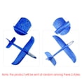 thumbnail image 3 of 2 Pack Giant Kids Airplane Toys, VIVEFOX 18.9" Blue Throwing Foam Plane, LED Light Up Flight Mode Glider Planes, Outdoor Sports Game Flying Toys for 3 4 5 6 7 Year Old Boys girls, 3 of 7