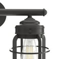 thumbnail image 4 of Hunter - Starklake 3-light Noble Bronze, Medium Size Vanity Light, Dimmable, for Bedrooms, Kitchens, Dining, Living Rooms - 19044, 4 of 7