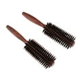 thumbnail image 5 of Stgfyxgs 2xBristles Wood Round Styling Hairbrush for ing Straight Hair 01 , as described+as described, 4 Pcs, 5 of 9