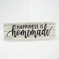 thumbnail image 3 of Happiness is Homemade Farmhouse Chic White Farmhouse Wood Sign Wall Décor Gift 8x24 Wood Sign B3-08240028177, 3 of 8