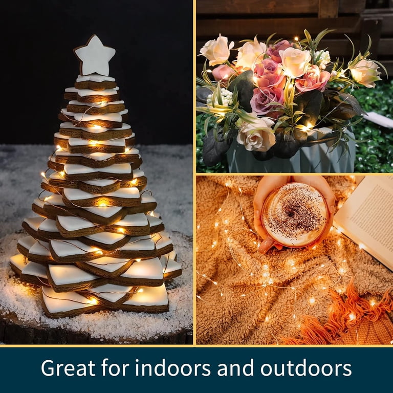 Ayieyill 12-Pack Battery Operated Fairy Lights, Warm White photo 4