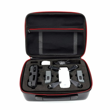 - ESYNIC Waterpoof Portable For DJI Spark RC Drone Accessories Hard Box Case Storage Bag Hard Shell Handbag Hard Protection Shell Case Bag Waterproof for DJI Spark Drone Parts