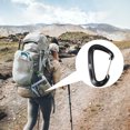 thumbnail image 3 of Meileang 4Pcs Carabiner Clips Strong Load-bearing Solid Construction High Strength Heavy Duty Carabiners Rope Connectors, 3 of 8