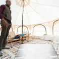 thumbnail image 3 of Phenofice Tapis de Camping Pliable Extérieur Film Aluminium 1Ensemble Équipement de Randonnée Durable, 3 of 5