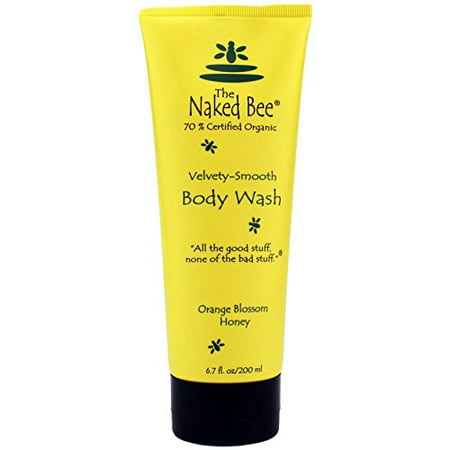 The Naked Bee - Orange Blossom Honey Body Wash 6.7 oz (2 (Best Naked Female Body)