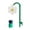 White, variant on 2026 NEW Crazy Daisy Sprinkler Crazy Dancing Flower Water Sprinklers Funny 360° Rotating Sun Flower Dancing Daisy Lawn Sprinkler for Yard Watering