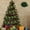 Green-4A-clearacne, variant on OEFNTAC Decorations Christmas Ribbon Decorative Wool Strip LED Lights Hangable Tree Indoor Outdoor Holiday Rattan Garland PVC Entryway 590.55in