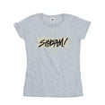thumbnail image 1 of DC Comics T-Shirt en Coton pour Femmes Shazam Fury Of The Gods Logo Vandalisé, 1 of 1