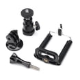 thumbnail image 1 of Tungsten Black Putty Back 1 4 Inch Screw Camera Tr Mini Ballhead Hot Shoe Adapter Accessory For Digital Camera, 1 of 8
