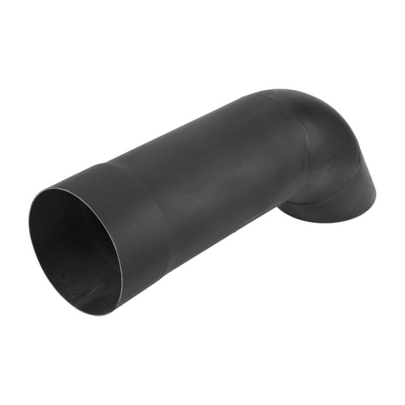 Unique Bargains 2.48" Inlet T304 Stainless Steel Turn Down Exhaust Tip 305mm Long Black