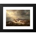 thumbnail image 2 of Marcus Larson 24x18 Black Modern Framed Museum Art Print Titled - Shipwreck (1855), 2 of 5