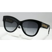 Alexander McQueen MQ0021SA 001 Black & Gold Sunglasses