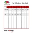 thumbnail image 2 of Fruit Of The Loom T-Shirt à Manches Courtes en Coton HD pour Jeunes, 2/4, Rétro Chiné, 2 of 5