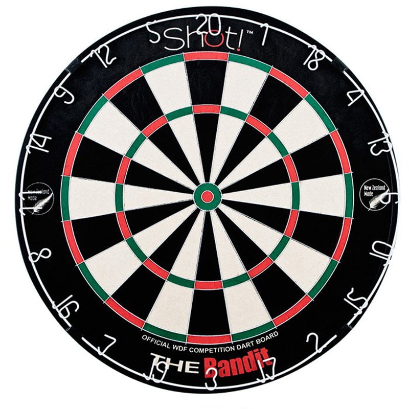 Shot Bandit Bristle Dartboard by