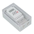 thumbnail image 1 of Minuterie de Pompe de Piscine, Boîtier Programmable Numérique Étanche en Coque PC, Interrupteur de Minuterie avec Pile Intégrée de 200mAh, Contrôleur de Piscine Robuste pour Pompes de Piscine, Chauffages, Filtres, 1 of 7