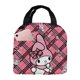 thumbnail image 1 of Sanrio-fiambrera portátil con dibujos animados Kuromi, bolsa aislante de papel de aluminio engrosado, ideal para regalo, novedad, 1 of 4