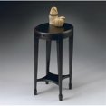 thumbnail image 3 of Home Square Table d'Appoint Ovale, Fini Prune Noir - Ensemble de 2, 3 of 5
