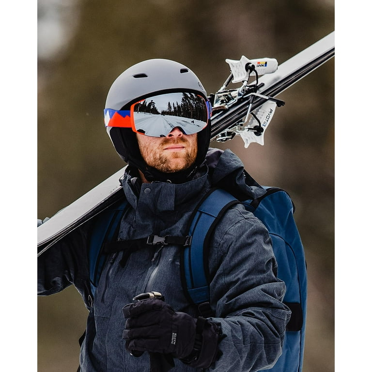 Snowboard Helmet And Goggles Outdoor Master Diamond