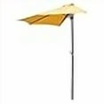 thumbnail image 3 of International Caravan YF-1147-2.7M-LY Parasol Mural Demi-Rond de 9 Pi, Jaune Citron, 3 of 4