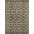 thumbnail image 2 of nuLOOM Elara Global Inspired Trellis Indoor/Outdoor Area Rug, 9' 6" x 12', Charcoal, 2 of 2