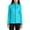 Light Cyan Blue, variant on JustBlanks Womens Full Zip Active Soft Shell Jacket Water Resistant Breathable Adjustable Hem