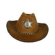 thumbnail image 2 of Sombrero de vaquero occidental, sombrero para el sol al aire libre con cuerda, sombrero de vaquera, sombrero para exteriores Café, 2 of 9