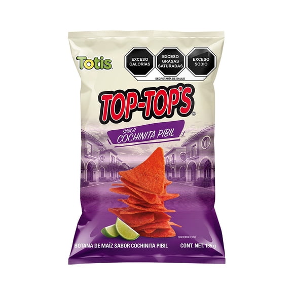 Botana Totis Top Top´s cochinita 135g