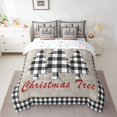 thumbnail image 2 of Castle Fairy 7-Piece Twin Tree Bedding Set - Plaid Cabin, 2 of 8