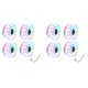 thumbnail image 1 of 8 Ruedas para Patines de 58 mm X 32 mm, Ruedas Luminosas para Patinetas de Cuatro Ruedas, Ruedas para Patines de Exterior, Ruedas Iluminadas de Colores, 1 of 3