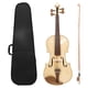 thumbnail image 4 of Violín de tamaño completo, cuerdas de violín de madera, instrumentos musicales, conjuntos de violín para principiantes para adultos, niños, estudiante, 4 of 8