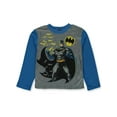 thumbnail image 2 of Batman Boys' 2-Piece Pajamas Set Outfit - royal/gray, 6 - 7 (Big Boys), 2 of 2
