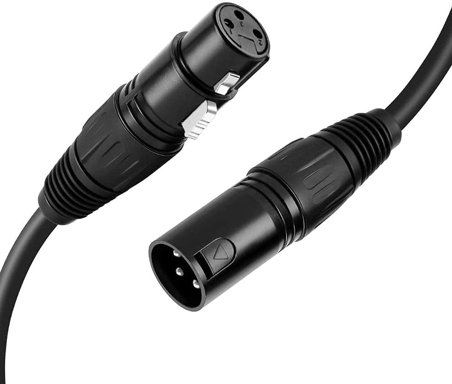 XLR Cable, Dyfrio 3FT XLR Male to XLR Female Balanced 3 PIN XLR