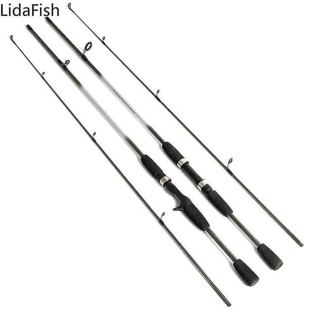 Fishing rods two section 1.8m spinning casting fishing rod 3 21g