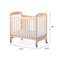 thumbnail image 4 of Foundations Next Gen Serenity Fixed-Side Compact Clearview Crib, 4 of 4
