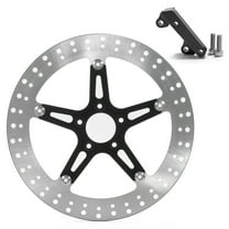 14" Big Brake Front Rotor Disc Kit for Harley Dyna 00-05 Softail 00-14
