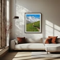 thumbnail image 2 of Path to the Alps - Zermatt Valais Switzerland Photography Mountain Landscape Scenic Nature Wilderness Summer Black Framed Wall Art Print 11 x 14 inches, 2 of 4