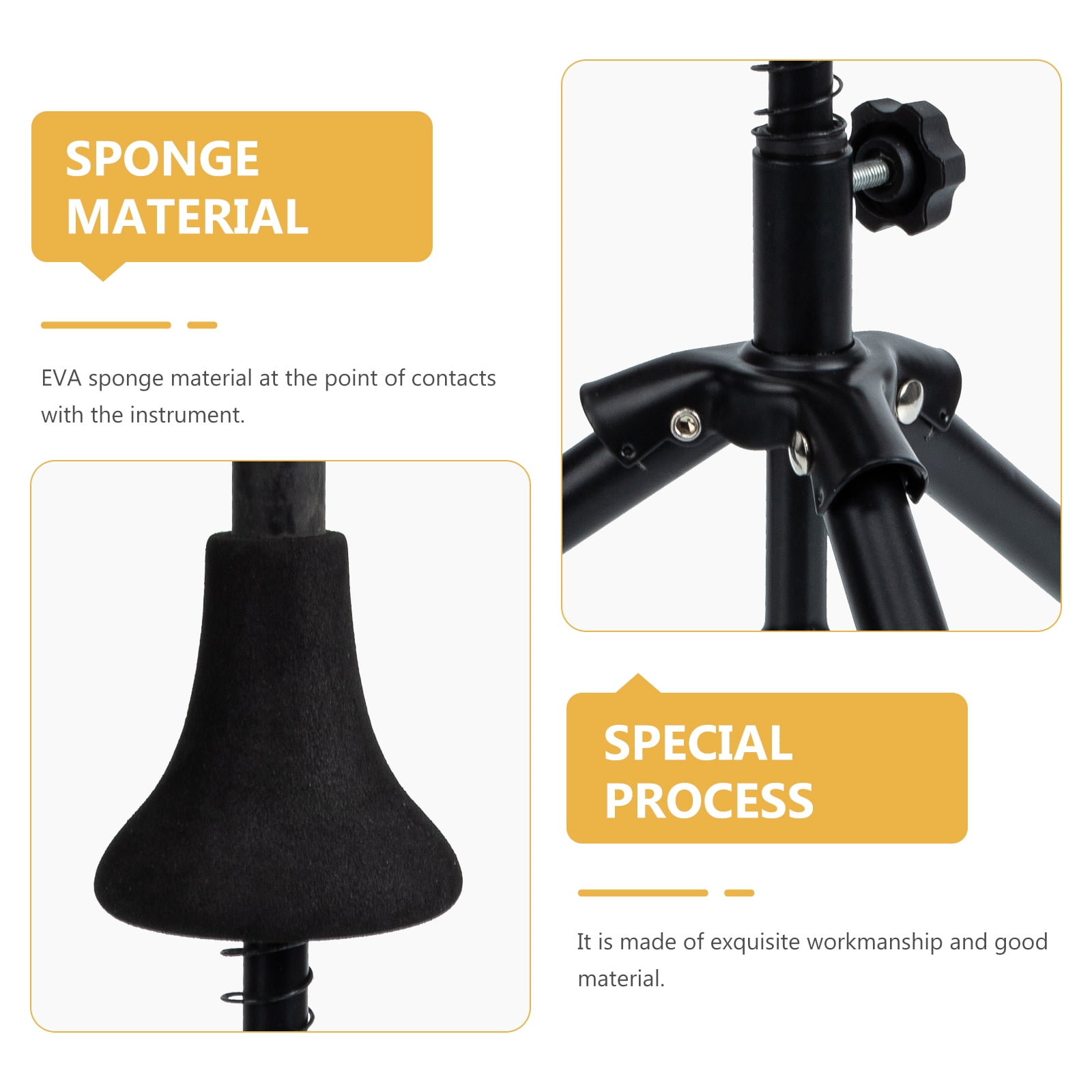 Professional Trumpet Holder Iron Trumpet Stand Musical Instrument