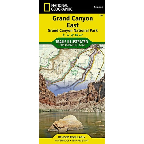 National Geographic Maps Trails Illustrated Grand Canyon East [grand