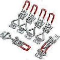 thumbnail image 1 of Metal Carpenter\'s Latches Latch Lever, Set of 6 Clamping Latches Latch Door Quick ReleaseL, 1 of 5