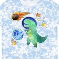 thumbnail image 4 of Inktastic Tyrannosaurus Rex Vs. Meteor Fun Space Dinosaur T-Shirt, 4 of 5