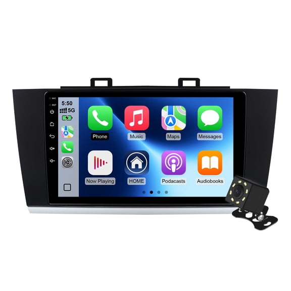 Android 14 Car radio for Subaru Outback Legacy 2015-2018 Multimedia Stereo Wireless CarPlay Android Auto Autoradio Navigation GPS WIFI Mirror link Camera FM BT 2 64G